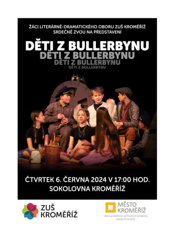 divadelní představení DĚTI Z BULLERBYNU - 6.6.2024